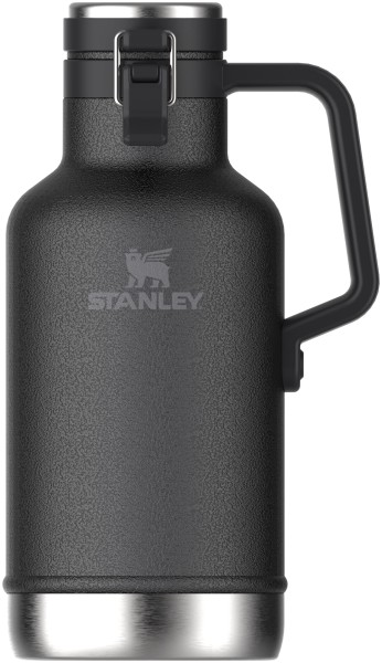 Easy-Pour Growler 1.9l hammertone black