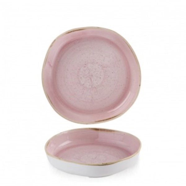 Stonecast Petal Pink Organic Walled Schüssel 23cm