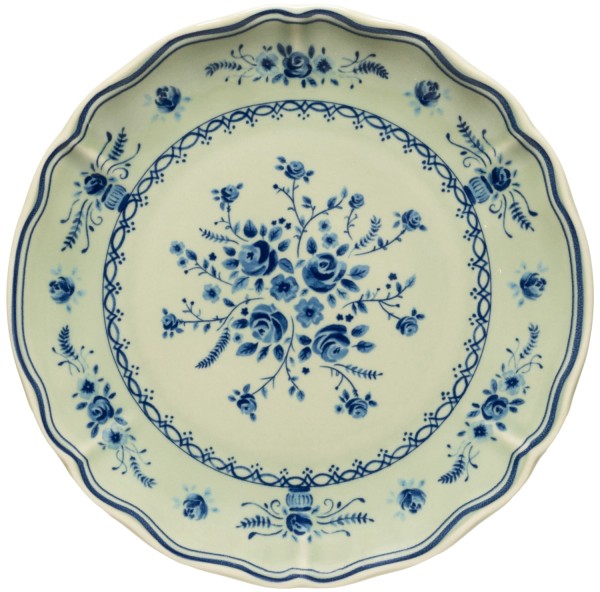 Vila Teller D21cm H2.5cm olive blau