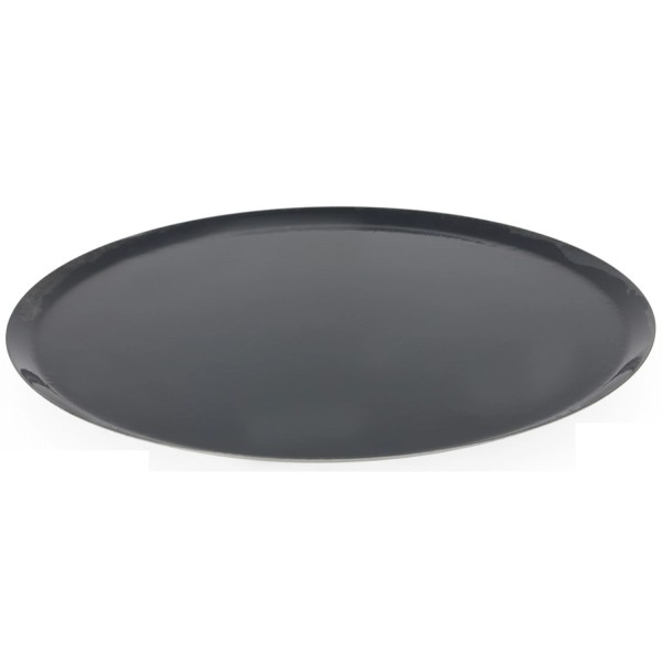 Pizzablech rund D: 40cm Blaustahl