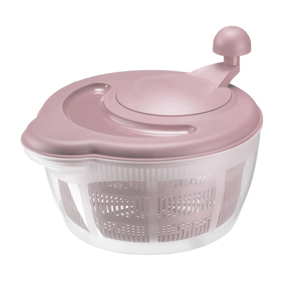Fortuna Basic Salatschleuder 5l rosa, verschrumpft