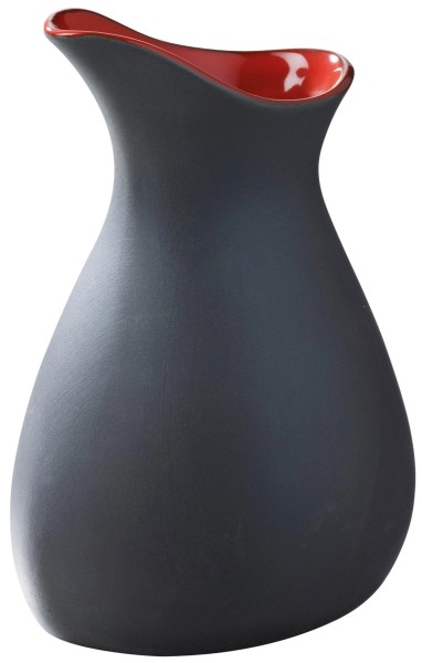 Likid Saucen-Kanne 50cl, schiefer-optik, innen rot