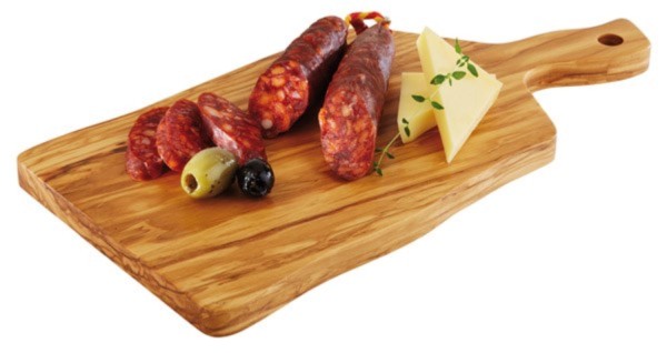 Servierbrett Olive 25x16cm