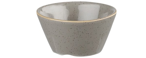 Stonecast Peppercorn Grey Saucenschale 9cl, D8cm H4.4cm