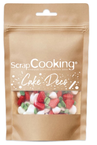 Zuckerdeckor Erdbeere Meringues Mix 30g