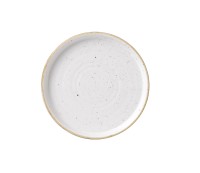 Stonecast Barley White Walled Teller flach 15.7cm