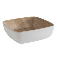 Schale FRIDA 12.5x12.5 c, H4.5cm, weiss
