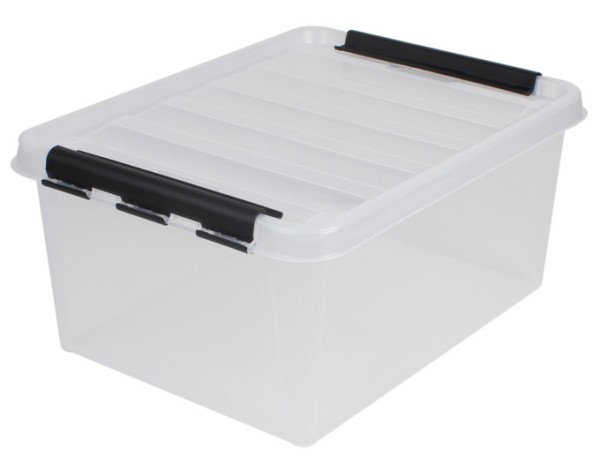 Tragbox m.Deckel transp.15l