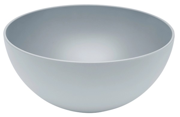 Schüssel Biopolymer 30cm silber