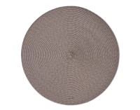 Tischset Twist mocca ø38cm