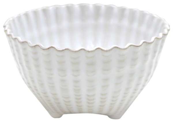 Aparte Schale Shell 530ml D14cm H8.2cm weiss