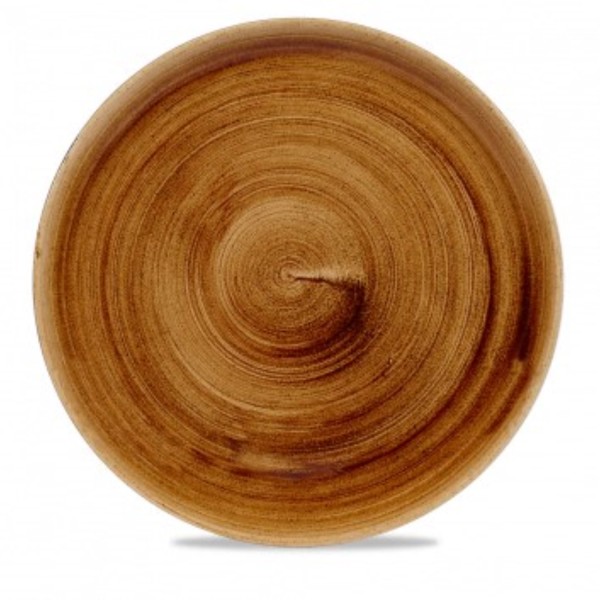 Stonecast Patina Vintage Copper Coupe Teller flach 32.4cm