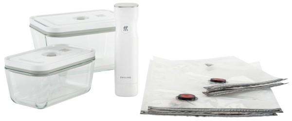7tlg. Vakuum Starterset Glas Box M/L