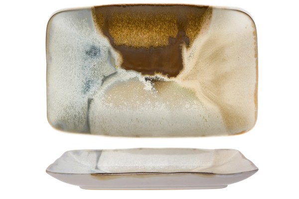 Miro Platte rechteckig, 33 x 20,8 x H4cm