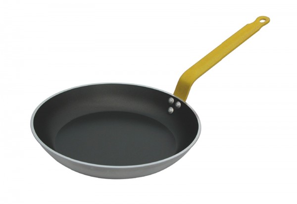 CHOC HACCP Bratpfanne Antihaft Ø 28cm mit gelbem Griff