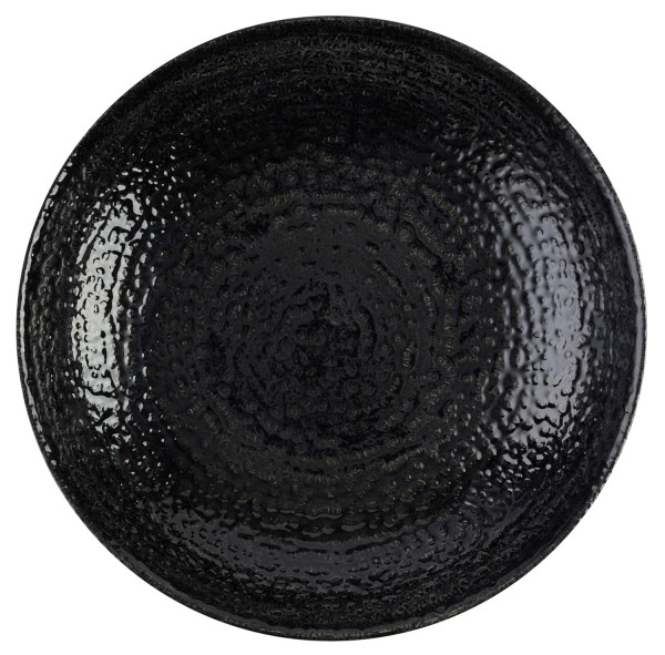 S.P. Homespun Chroma Black Coupe Teller tief 18.2cm