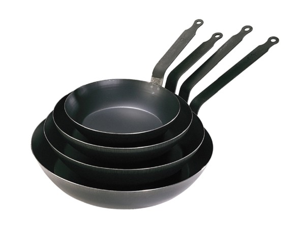 La Lyonnaise Bratpfanne D32cm Blaustahl