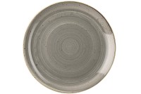Stonecast Grau Teller coupe flach 28.8cm