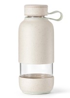 Trinkflasche Organic D8cm H19cm 600ml beige