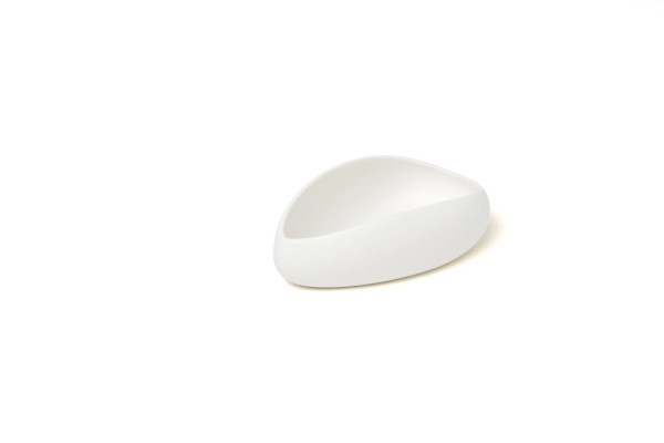 Plaisir Schale 12.9x8.3x3.9cm weiss