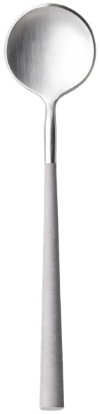 Mito Teelöffel L13.4cm brushed Griff cloud grey