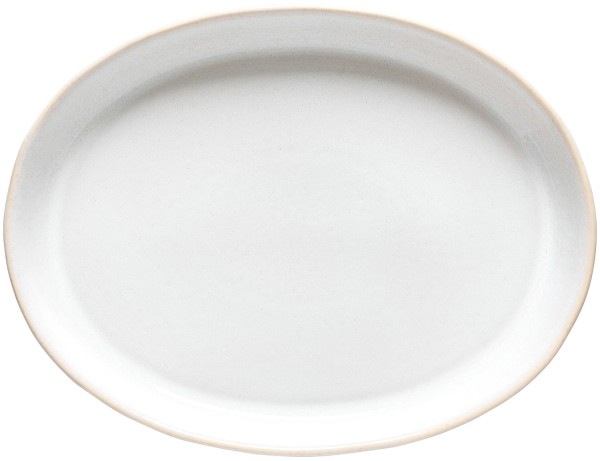 Roda Platte oval D40cm weiss