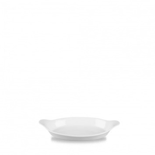Cookware White ovale Schale mit Griffen 20.5x11.3cm