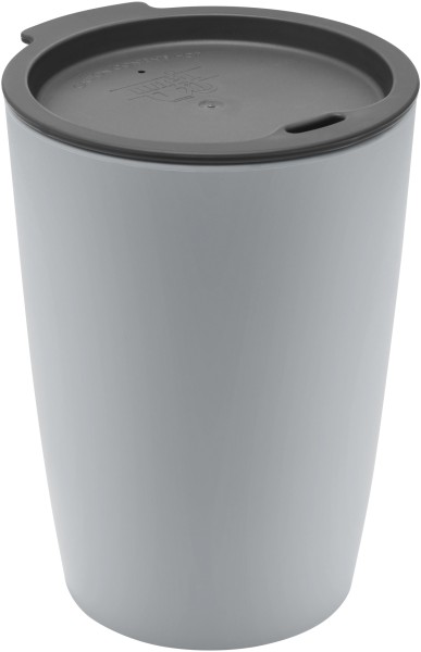 Trinkbecher "Coffee to Go" silber