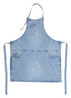 Schürze 5-P.Slim Fit wash.blue