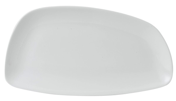 Chef's Plates White Geo Teller 35x18.5cm