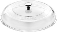 Gewölbter Glasdeckel, 24cm, rund Glas Transparent