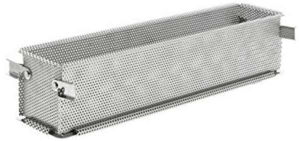 Pastetenform gelocht mit Scharnieren 35x7cm H:7.5cm