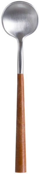 Mito Kaffeelöffel L11.8cm brushed Holzgriff