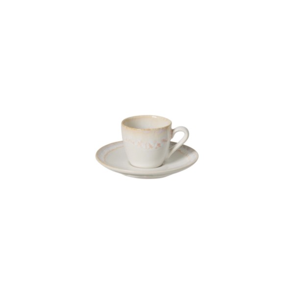 Taormina Kaffeetasse mit Untertasse 100ml 6.4x8.5cm H5.6cm