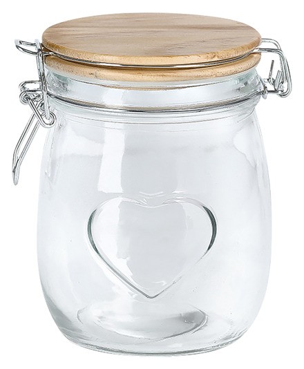 Vorratsglas Heart 750ml