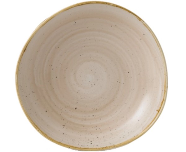 Stonecast Nutmeg Cream Organic Teller tief 25.3cm