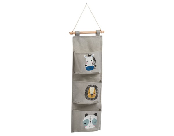 Organizer 3Fächer Animals 81cm