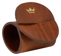 Serviettenringe 4St. cognac