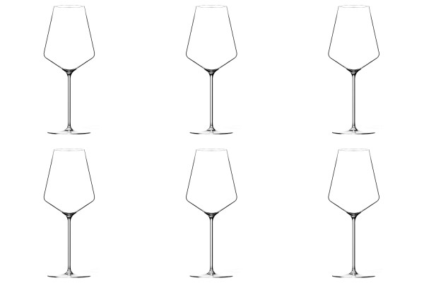 6er Set F. Sommier Psyche Universalglas 58cl mundgeblasen