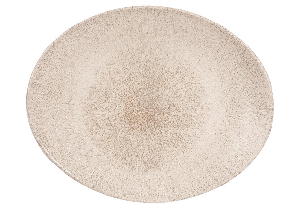 S.P. Raku Agate Grey Teller oval 27x22.9cm