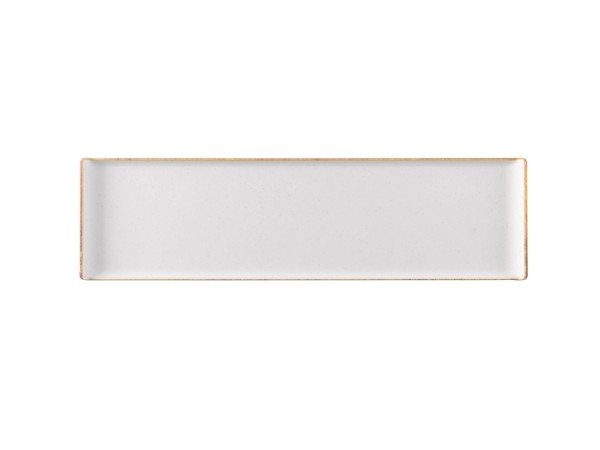 Stonecast Melamine Barley White Platte rechteckig 56x15.3cm