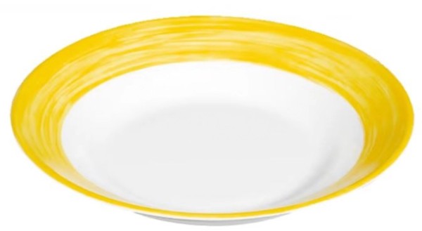 Brush Suppenteller gelb, D 22.5cm