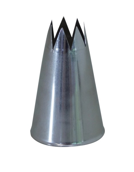Spritztülle Stern D6 Edelstahl
