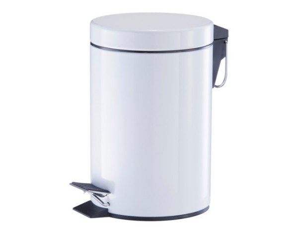 Treteimer weiss 3l