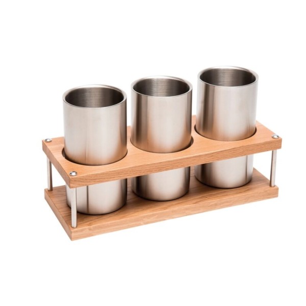 SMILE Flaschenkühler 44x17.5x20cm Eiche