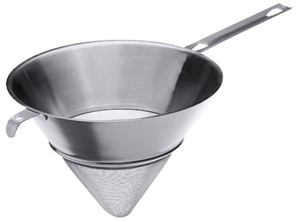Gazespitzsieb mit Flachgriff 19.5cm