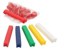 Beutelklammer twixit! HACCP Set 20Stk. 5 Farben 11 cm