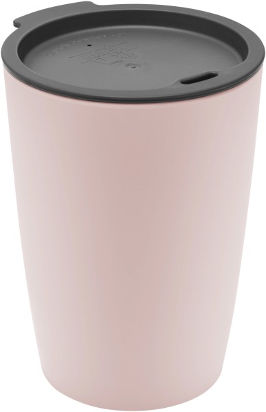 Trinkbecher "Coffee to Go" pink cherry