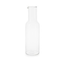 Ibr Glaskaraffe 1,2L, Ø8.5cm, Ohne Stopfen, Borosilikatglas