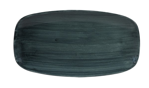 Stonecast Patina Rustic Teal Platte rechteckig 35.5x18.9cm